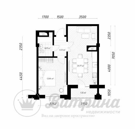 2-комнатная квартира, Мирзо-Улугбекский район район — 2