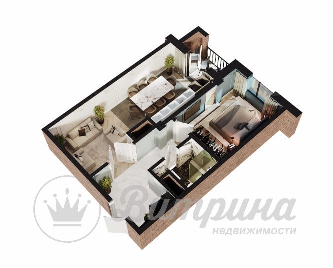 2-комнатная квартира, Мирзо-Улугбекский район район — 2