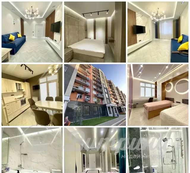 3 комнатная квартира Golden House Махтумкули