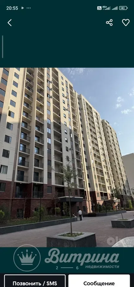 2-комнатная квартира в ЖК Башкент — 7